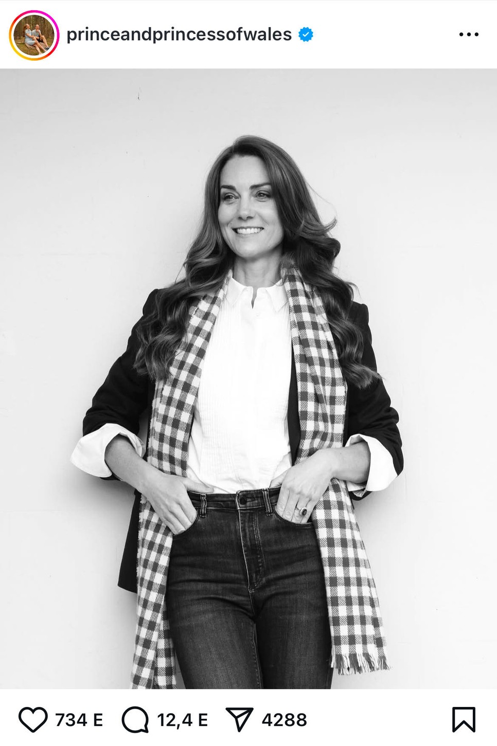 Így fest portréján a születésnapos Katalin hercegné