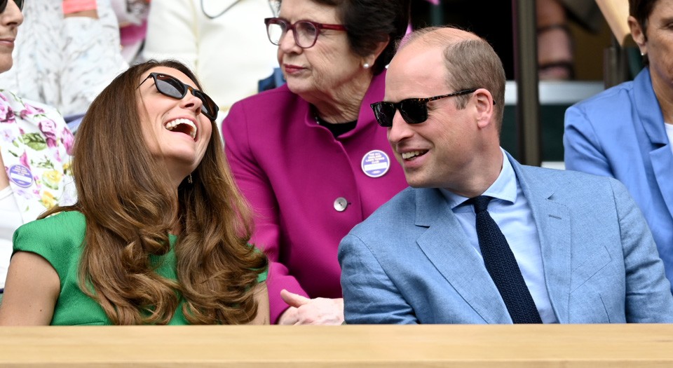  Katalin hercegné és Vilmos herceg Wimbledonban