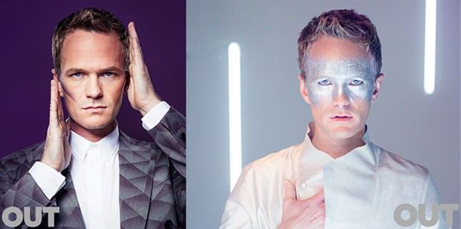 Csillogás és glamúr: ilyen Barney Stinson az Out magazin címlapján