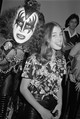 Gene Simmonsszal, a Kiss frontemberével 1978-ban.