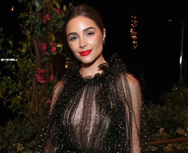 Olivia Culpo átlátszó tüllruhában