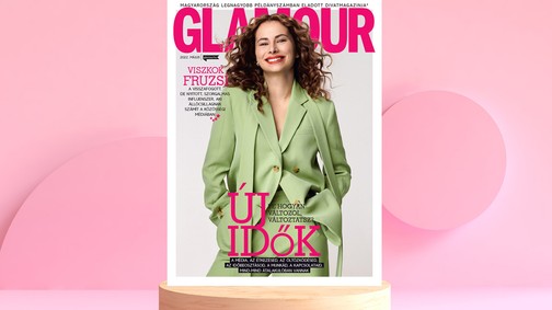 Viszkok Fruzsival a címlapon itt a májusi GLAMOUR
