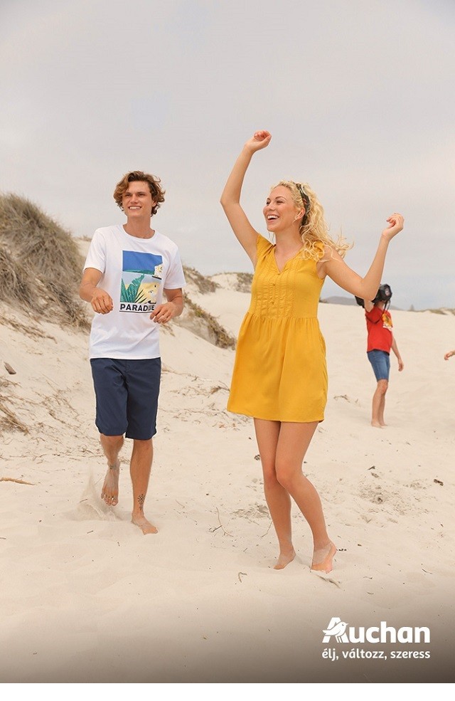 Nyári ruha: 3 990 Ft. / Férfi póló: 1 990 Ft.