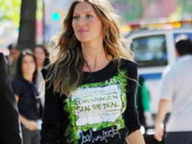 Gisele repülni tanul!