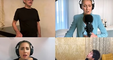 Ez gyönyörű! A legnagyobb sztárok adták elő közösen a The Prayer című dalt