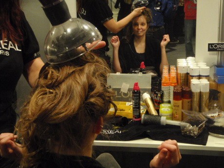 Encit a fodrászokhoz is követtem egy kép erejéig.