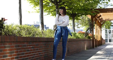 Sophie megmutatja, mit viselj rövid ujjú helyett ebben a meleg időben