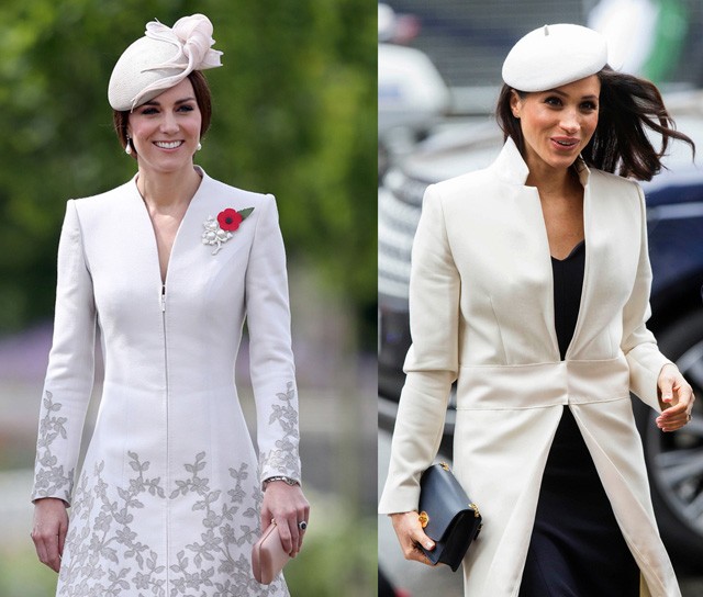 Tudtad, hogy Meghan Markle és Kate Middleton stílusikrek? Így viselték ugyanazokat a darabokat
