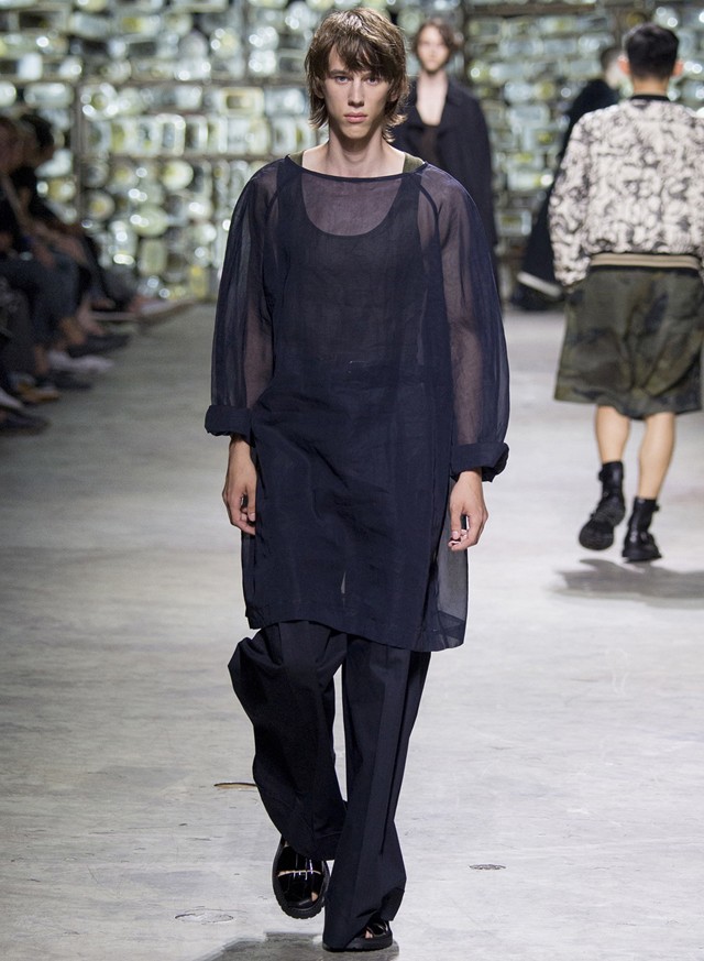 Armand a Dries Van Noten show-n