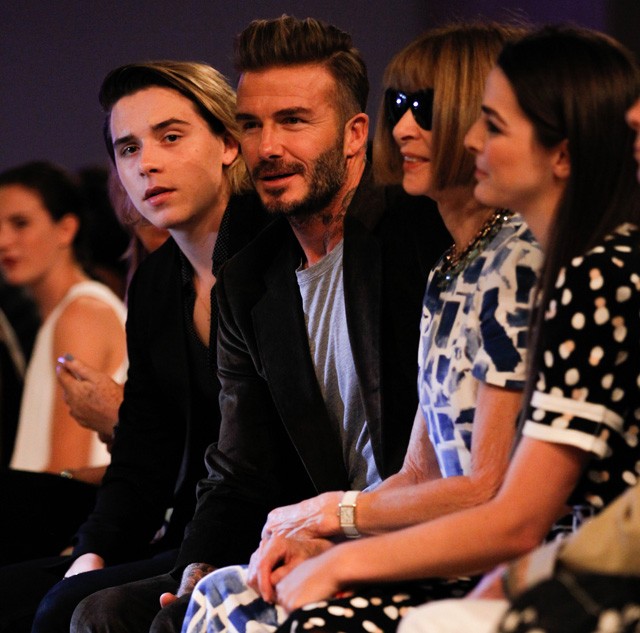 victoria beckham, new york-i divathét, divathét, divatbemutató, anna wintour, posh spice, david beckham, stílus