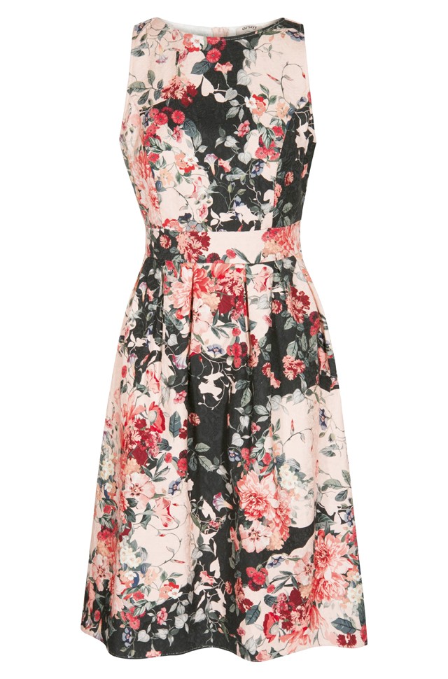 Virágmintás trapézruha 11495 Ft