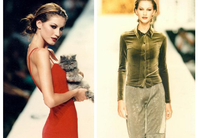 Gisele 1997-ben a Sao Paolo divathéten