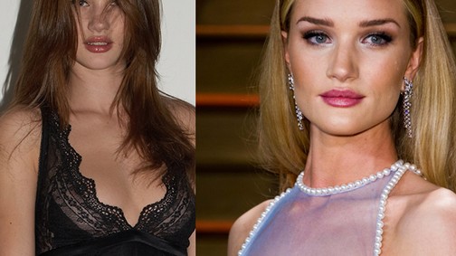 Ilyen volt a karrierje kezdetén a szexi bombázó, Rosie Huntintgton-Whiteley