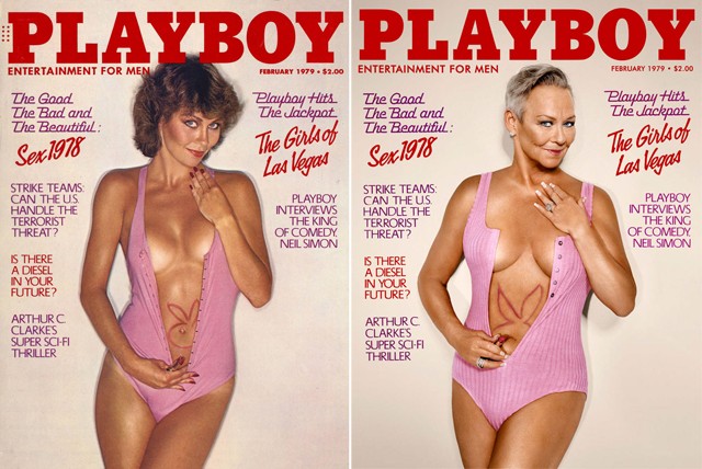 Újra fotóztak 7 ikonikus Playboy címlapot az eredeti Playmate-ekkel majdnem 30 évvel később