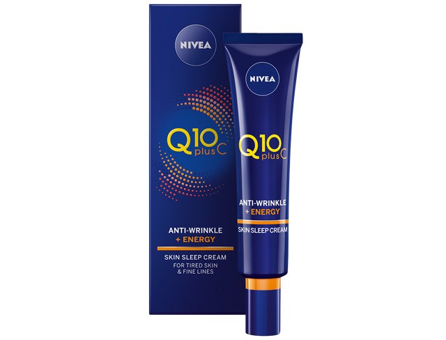 Nivea Q10plus C energetizáló ránctalanító éjszakai arckrém a GLAMOUR-napok alatt 25% kedvezménnyel megvásárolhatod a DM üzleteiben