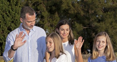 A spanyol királyi család nyaralós fotóit nem lehet nem imádni