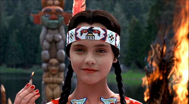 Christina Ricci Wednessday Addams szerepében