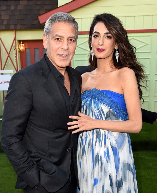 George és Amal Clooney