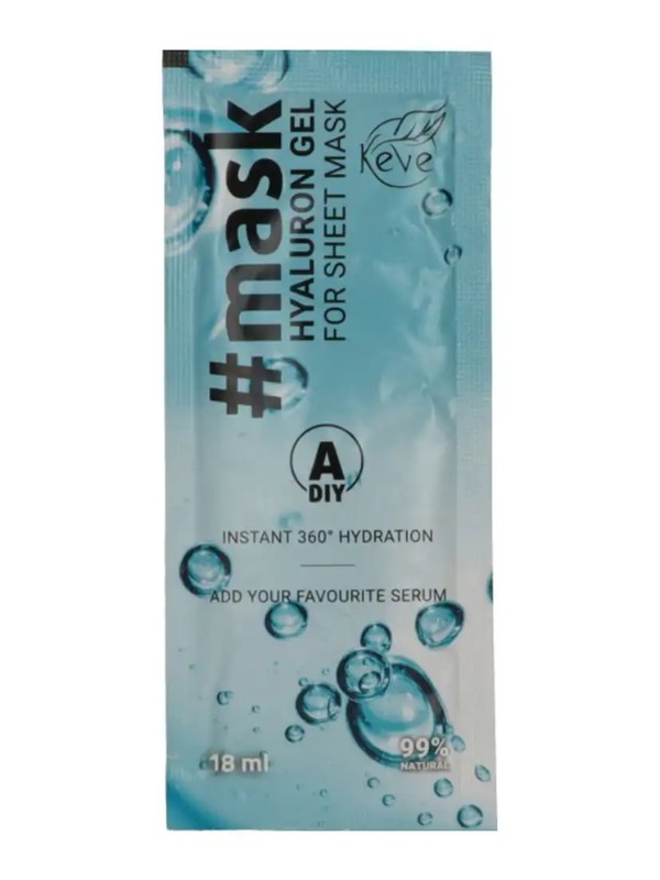 Hialuron gél fátyolmaszk KEVE 319 Ft, GLAMOUR-kuponnal, 20% kedvezménnyel 255,2 Ft a Rossmann üzleteiben és online 