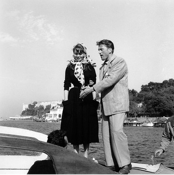 Brigitte Bardot és Kirk Douglas, 1953