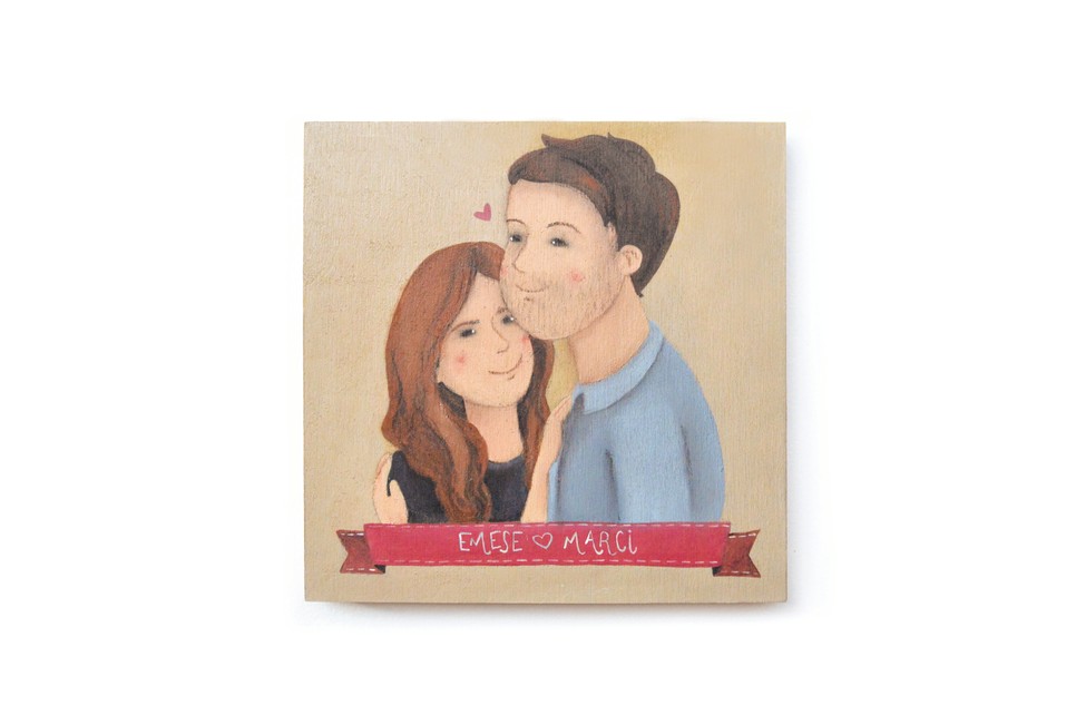 Így születik portréból egyedi, szívből jövő ajándék, ami téged is elvarázsol – interjú Pernyész Dóra grafikussal