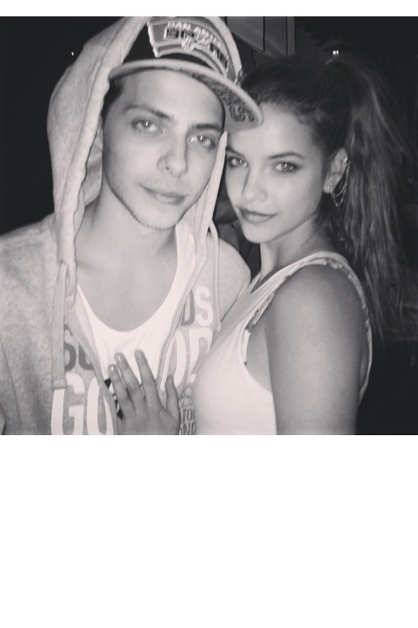 Éder Krisztián és Palvin Barbi a Balaton Soundon.