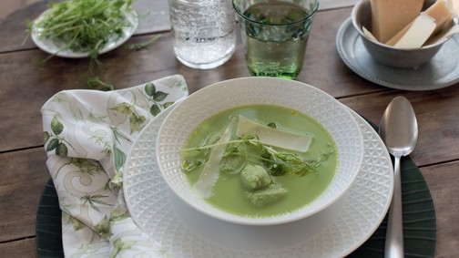 Napi recept: zöldborsó-erőleves