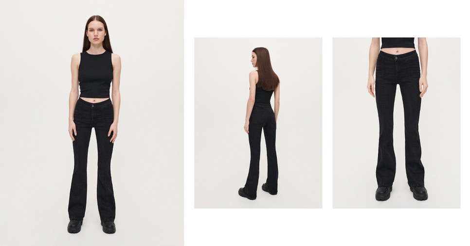 A trapéznadrág bűvöletében – hogyan viseljük trendin a trapéznadrágot?