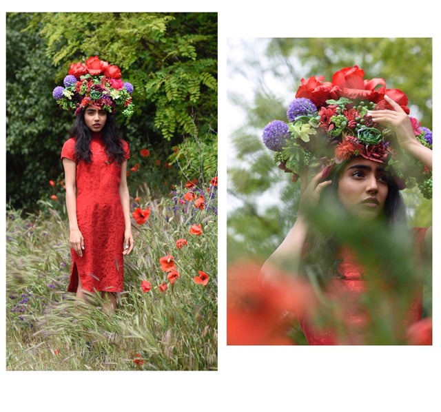 Meglátod ezt a fotósorozatot, és onnantól csak virágos fejdíszeket akarsz majd viselni