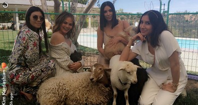 Kim Kardashian teljesen kimaxolta a húsvétot