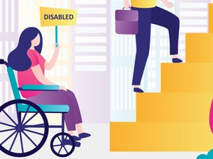 „Üdvözlöm, akadálymentes az épület?" - „Igen, mindössze három lépcső van!"