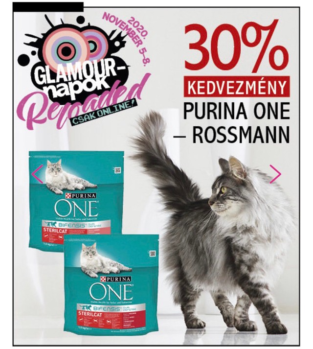 A négylábú kedvencek is nagyon hálásak lesznek a GLAMOUR-napok Reloaded kedvezményekért