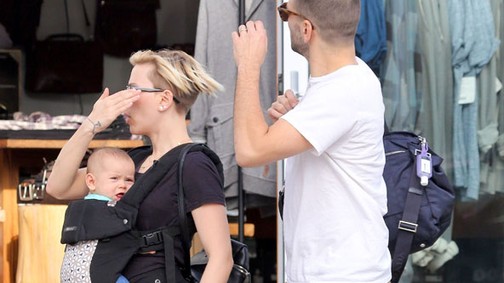 Scarlett Johansson kislánya olyan cuki