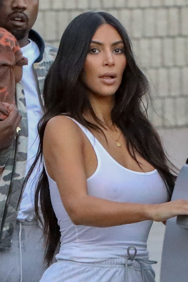 Kim Kardashian street style