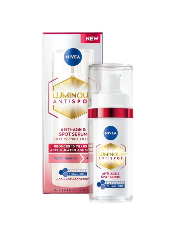 Luminous630 öregedésgátló szérum pigmentfoltokra NIVEA