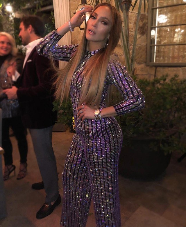 Jennifer Lopez Gucci partiszerelése