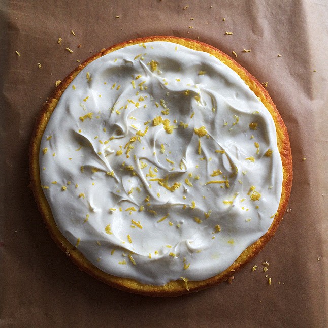 Citromos gríztorta mascarponéval