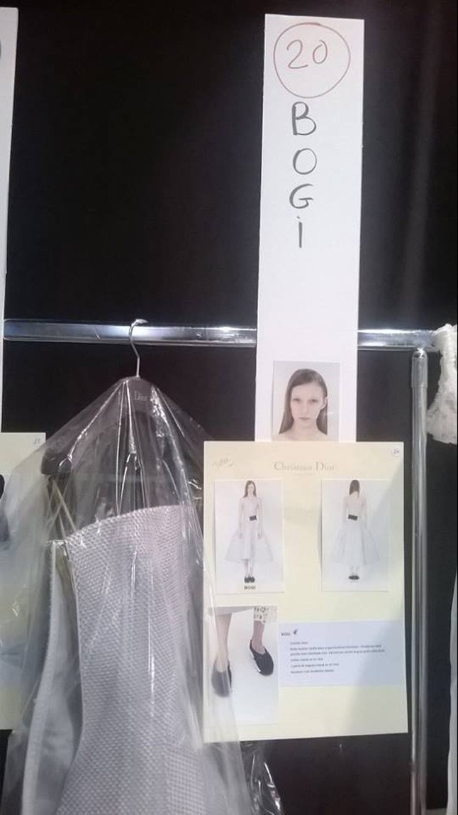 Bogi Dior kártyája.