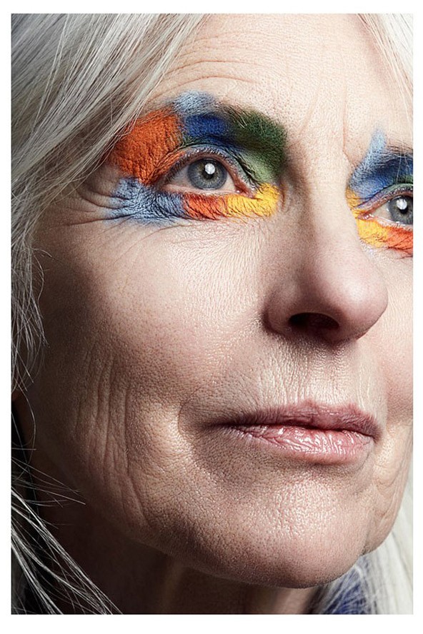 idős modell, vogue, anna von rueden, frauke fischer, divatanyag, 60 felett, nagymama