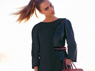Cara Delevingne Rómában FENDI-ben
