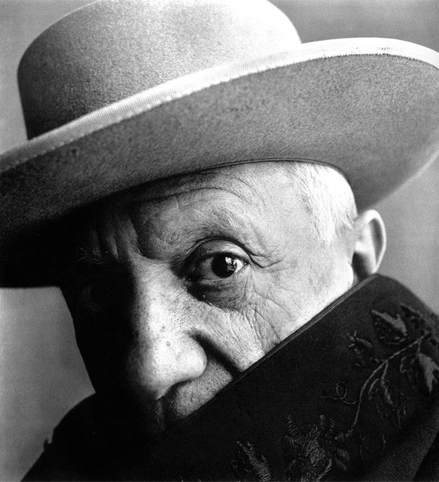 Irving Penn fotója Picassóról