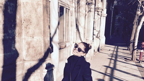 Ruszkai Orsi barátnős ebéddel kezdi a hetet