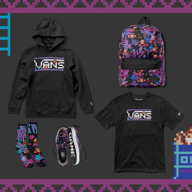 vans, nintendo, kollekció, super mario, duck hunt, donkey kong, videójáték, vans cipő