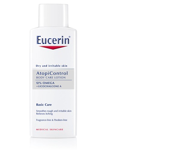 AtopiControl zsírsavas testápoló EUCERIN 4990 Ft/250 ml (19,96 Ft/1 ml)