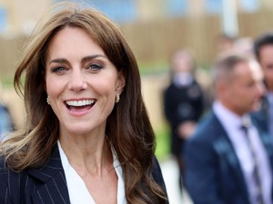 Katalin hercegnét egy rajongója váratlanul megcsikizte