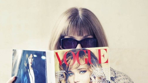 Anna Wintour Instagramon!