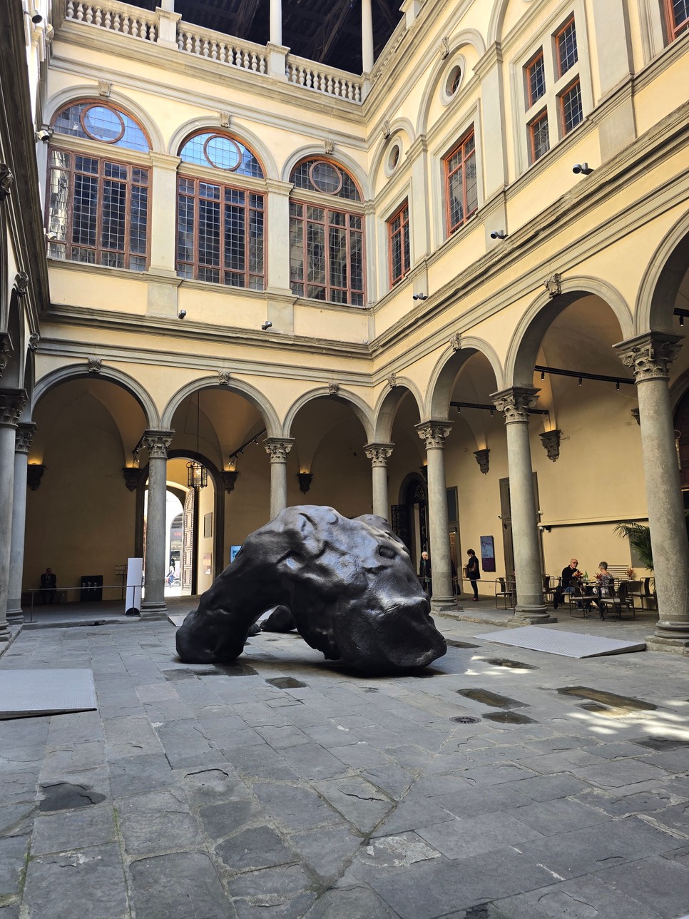 Ez az első nagyszabású olaszországi bemutatója, amely július 20-ig látogatható a Palazzo Strozzi-ban.