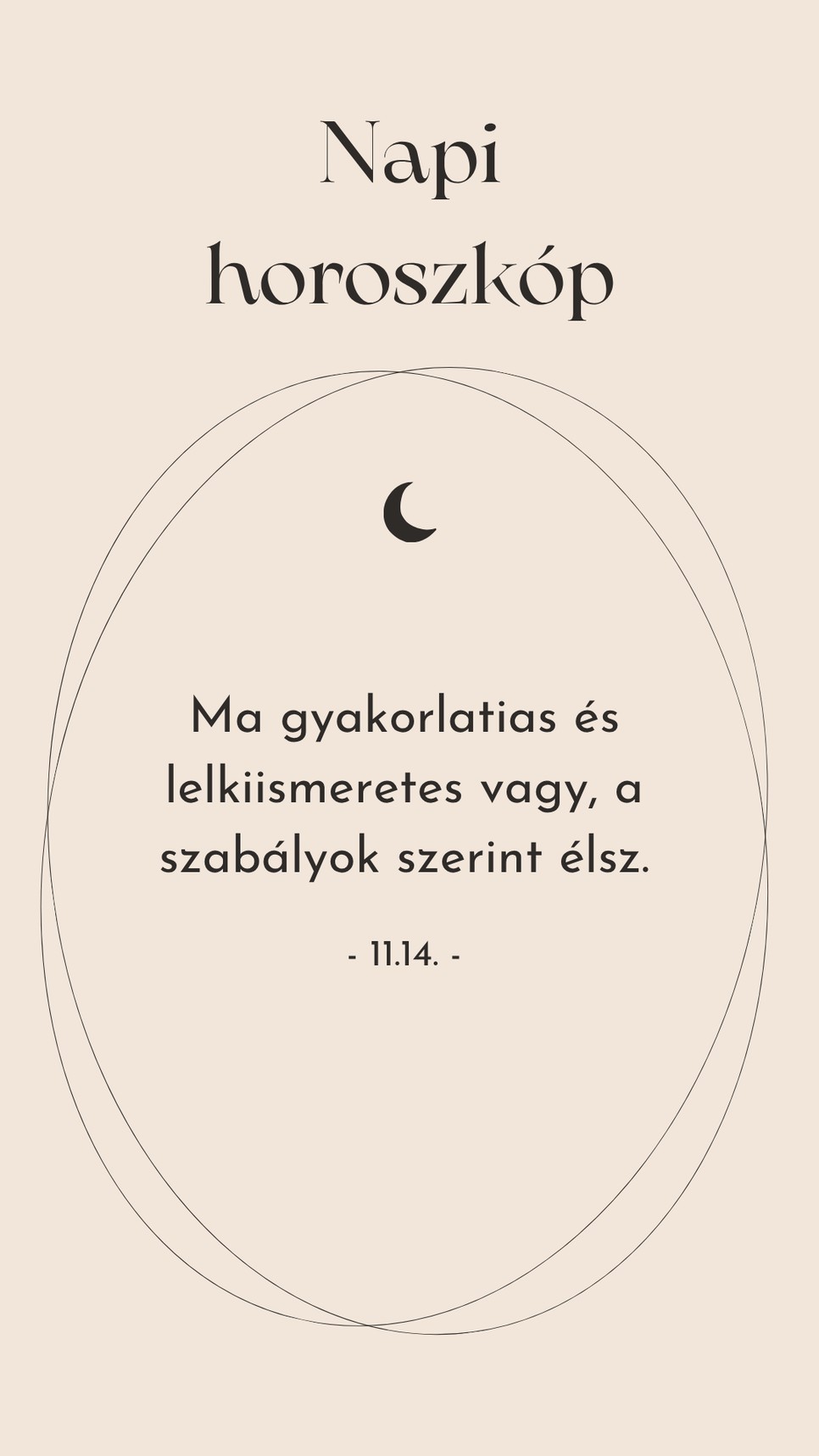 Egy kis emlékeztető a napi horoszkóp szerint