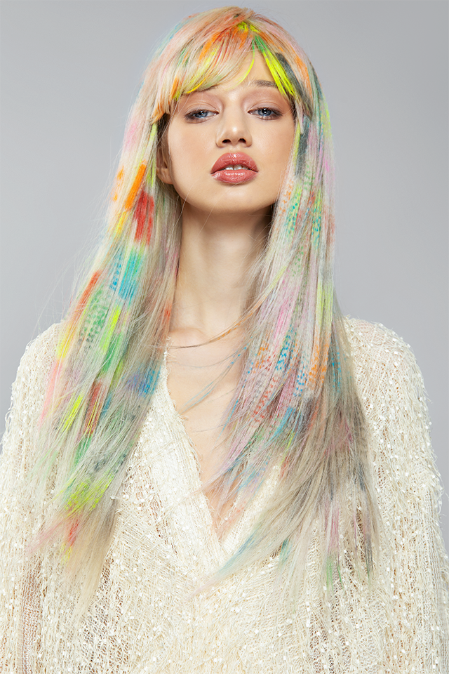 Gondoltál már a hajadra úgy, mint egy festővászon?