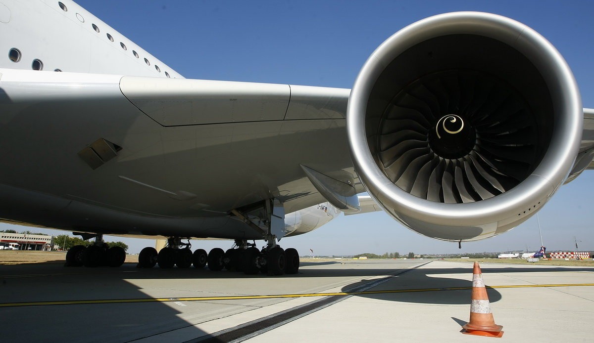 Megérkezett az Airbus 380 Budapestre